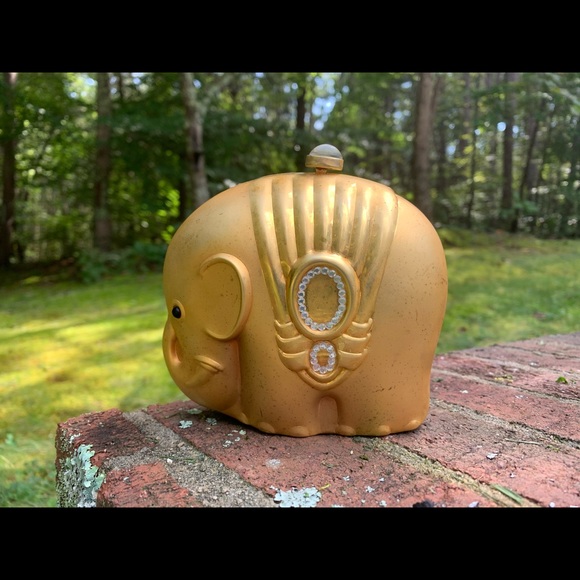 Vintage Elephant clutch purse - Picture 2 of 9